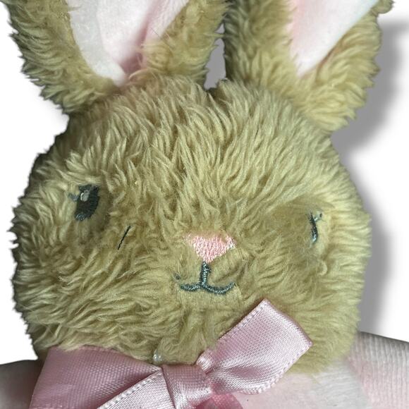 My First Easter Plush Bunny Rabbit Rattle MTY International Stuffed Animal 10" - Picture 10 of 14